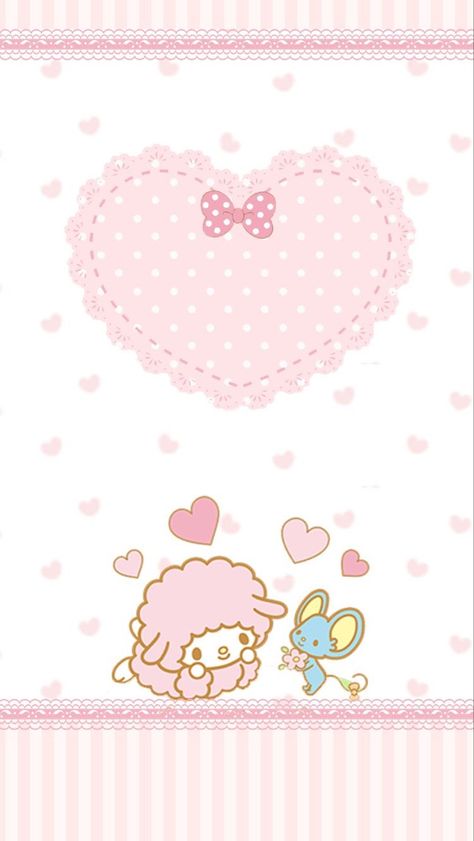 Sweet Piano Wallpaper, My Sweet Piano Wallpaper, Pink Heart Frame, Sanrio My Sweet Piano, 헬로키티 배경화면, Sanrio Wallpapers, Melody Wallpaper, My Sweet Piano, Kawaii Background