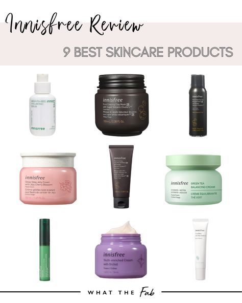 Innisfree review: 9 best skincare products Innis Free, Flawless Skin Routine, Innisfree Skincare, Clear Skin Face Mask, Face Regimen, Jelly Cream, Skin Face Mask, Clear Skin Face, Date Night Makeup