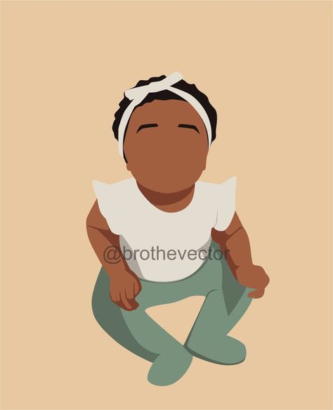 Black Family Cartoon, Baby Girl Illustration, Custom Illustrated Family Portrait, Beauty Decals, Baby Decals, Blonde Kids, Cute Family Pictures, Bloxburg Decals Codes Aesthetic, Pic Code