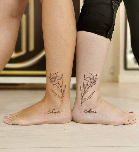 20+ Daffodil March Birth Flower Tattoo Design Ideas – EntertainmentMesh March Birth Flower Tattoo Daffodils, March Flower Tattoo, March Birth Flower Tattoo, Chickadee Tattoo, Daffodil Flower Tattoos, Red Flower Tattoos, March Birth Flower, March Birth Flowers, Daffodil Tattoo