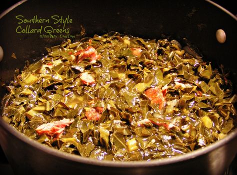 Southern Style Collard Greens Cabbage Southern Style, Pot Liquor, How To Cook Cabbage, Southern Style Collard Greens, Cook Cabbage, Southern Collard Greens, Collard Greens Recipe, Recipes Southern, Ham Hock