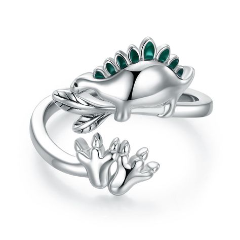 PRICES MAY VARY. Dinosaur Rings for Women: The dinosaur ring is constructed from a cute dinosaur and claws. What a dinosaur looks like when it eats, it makes the dinosaur more vivid. This dino rings will attract other attention and finishing touches of outfit. Sterling Silver Dinosaur Rings for Women: Dino ring is made of 925 sterling silver, suitable for long time wear. Especially for women with sensitive skin, to avoid worrying about their skin allergies. Dino Rings For Women Size: 21 mm x 25 Dinosaur Belly Ring, Dinosaur Rings For Couples, Cute Dinosaur Rings, Dino Ring, Dinosaur Rings, Dino Jewelry, Dinosaur Ring, Cute Promise Rings, Dinosaur Jewelry