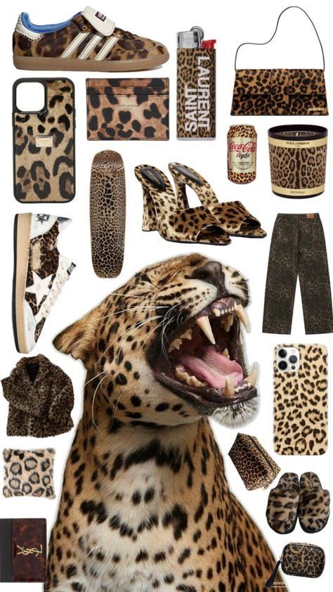 Cheetah Print is the Cat's Meow for Summer 2024. From the glamour of Old Hollywood to the runways and social media trends of today, cheetah print has been a symbol of confidence. Whether it's the influence of iconic movi... Cheetah Aesthetic, Cheetah Print Clothes, Cheetah Clothes, Trends 2025, Middle School Outfits, 2024 Wishlist, Print Aesthetic, Wellness Trends, Social Media Trends