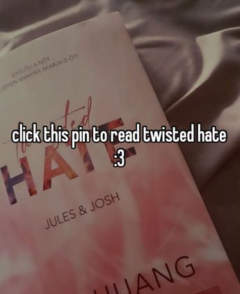 WHICH IS READING IT ONLINE BECAUSE IM TOO BROKE TO BUY MORE BOOKS 🥰 sigh 😞 but here yall go whoever wants this #twisted #twistedhate #joshchen #julesambrose #red #whisper #ailly #mine #books #reading Click To Read For Free Twisted Love, Twisted Series Pdf Free, Twisted Series Pdf, Click To Read Twisted Series, Click This Pin To Read, Twisted Games Spicy Chapters, Click This Pin To Read For Free, Click On This Pin To Read, Spicy Books To Read