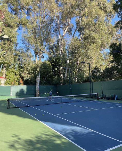 Tennis Court Backyard, Building A Wooden House, Tennis Lifestyle, Dream Life Goals, Tennis Aesthetic, Urban Landscape Design, Tennis Life, Tennis World, Lawn Tennis