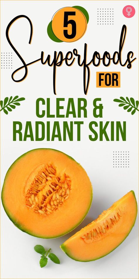 Food For Beauty, Food For Glowing Skin, Skin Diet, Foods For Healthy Skin, Healthy Superfoods, Glow Skin, Beauty Foods, Skin Routine, Skin Food