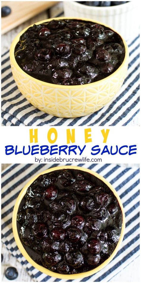 Blueberry Sauce Recipe, Dips Appetizers, Sweet Sauces, Jar Meals, Easy Cook, Berry Sauce, Blueberry Syrup, Blueberry Sauce, Baking Goods