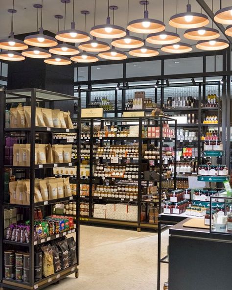 A Look Inside Seoul's Shinsegae Luxury Department Store Food Market & Food Hall — Oh, How Civilized: Grocery Store Design, Desain Pantry, Food Retail, Supermarket Design, Supermarket Shelves, Pharmacy Design, Luxury Food, Retail Store Design, Food Hall