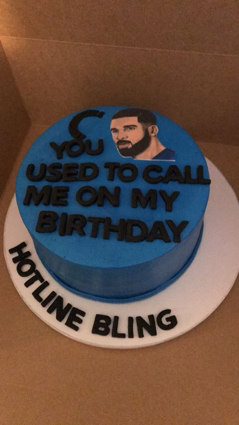 Drake Birthday Cake, Drake Birthday Party, Drake Album Cover, Drake Cake, Drake's Birthday, Music Cakes, Drake Photos, Drake Drizzy, Cake Cooking