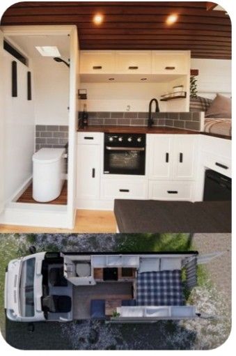 Camper Van Convertible Bed, Camper Van Seating, 2 Bed Camper Van, Fixed Bed Van Conversion, Converted Vans, Small Single Bed, Camper Travel, Tiny House Camper, Kombi Home