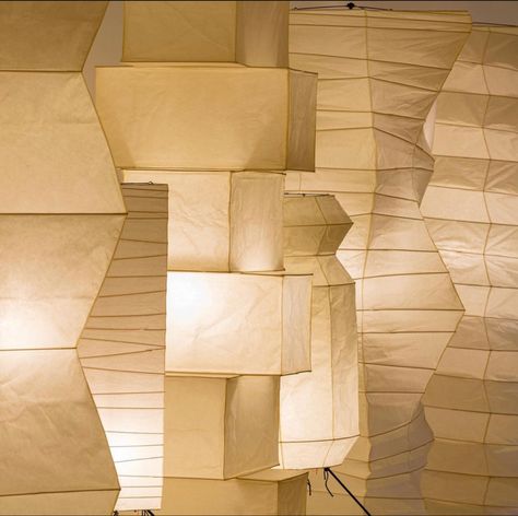 Noguchi Lamp, Sound Bath, Isamu Noguchi, Paper Light, Museum Shop, Light Sculpture, Inspirational Artwork, Beautiful Lamp, Paper Sculpture