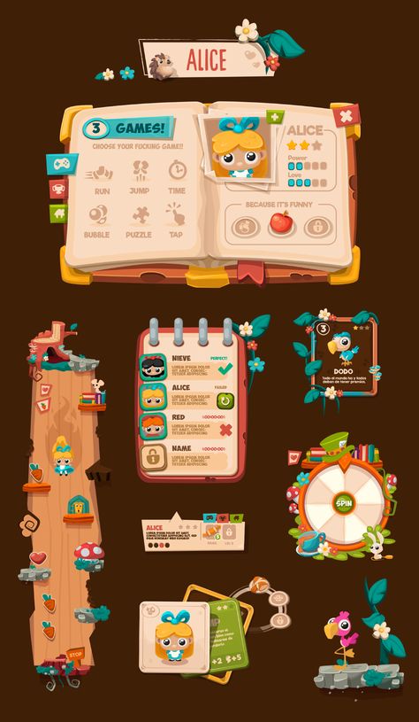 Ux Game Design, Game Illustration Design, Game Design Inspiration, Ui Game Design, Game Interface Design, Game Design Concept, Game Design Art, Character Layout, Mobile Game Ui