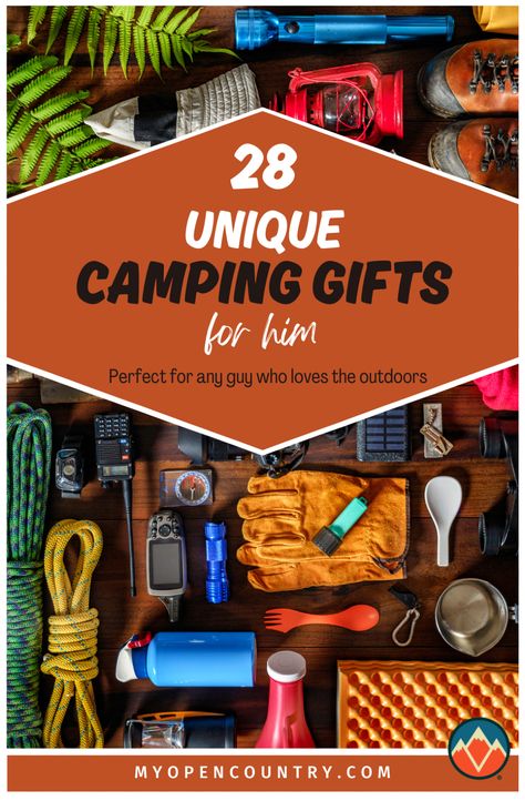 This Christmas, surprise the camping enthusiast in your life with gifts made for adventure! Explore our top picks for men, from rugged gear to cozy camp essentials. These gifts are perfect for any guy who loves the outdoors, making his holiday both practical and exciting. | Learn more about Outdoor Gift Christmas Gifts For Outdoorsman, Gifts For Camping Lovers, Camping Gifts For Him, Camp Gift Ideas, Gifts For Outdoorsmen, Outdoor Gifts For Kids, Gift For Outdoorsman, Camping Gift Baskets, Outdoor Gift Ideas