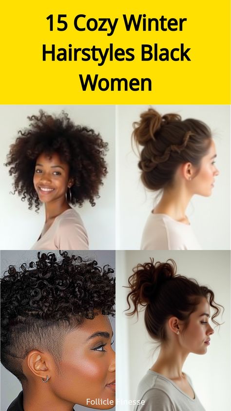 15 Cozy Winter Hairstyles Black Women Cornrow Hairstyles For School, Winter Hairstyles For Black Women, Grey Bob Hairstyles, Halo Braid, Harsh Winter, Jumbo Box Braids, Hairstyles Black Women, Bantu Knots, Coffee Run