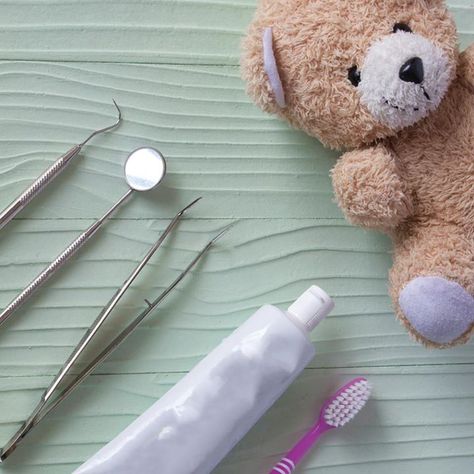 A great way to make brushing fun is to make it part of play time!  Get an old toothbrush and a clean stuffed animal and play dentist with your child.  You can give the doll an exam go over ways to keep her mouth healthy maybe even practice brushing.  No matter what just have fun! - Around the Mountain Pediatric Dentistry | Flagstaff AZ | http://ift.tt/1Vp5EXi Clean Stuffed Animals, Dental Photos, Dental World, Dental Videos, Kids Dentist, Dental Fun, Aesthetic Dentistry, Dental Facts, Pediatric Dental