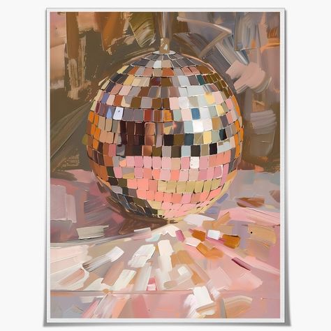 Disco ball room decor