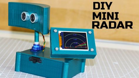 Arduino Radar, Arduino Projects Diy, 24 Hour Fast, Diy Gadgets, Diy Tech, Tech Diy, Raspberry Pi Projects, Electronic Schematics, Pi Projects