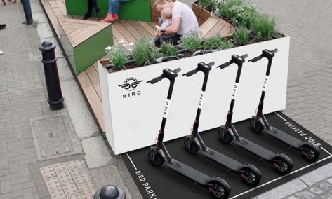 electric scooter parking - Google Search Scooter Parking, Electric Scooter, Scooters, Santa Monica, Bird Bath, Google Search