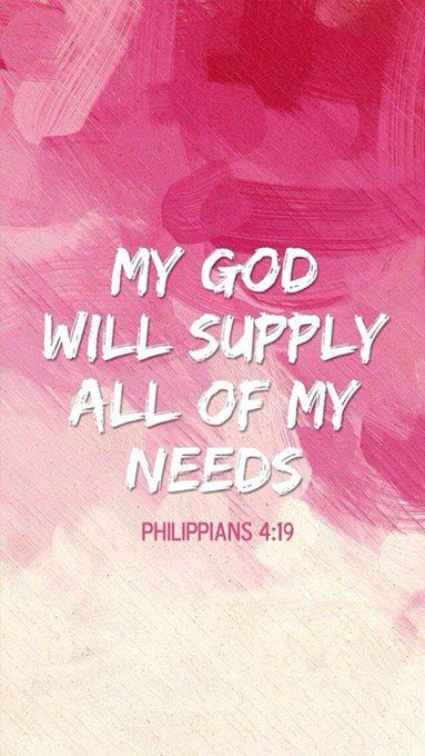 Twitter Philippians 4 19, My Needs, John Maxwell, Ayat Alkitab, Life Quotes Love, Philippians 4, Faith Inspiration, My God, Scripture Quotes