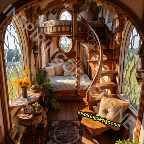 These Disney and Hogwarts Castle Shaped Tiny Homes Make Every Day a Magical Adventure! – Inspiring Designs Tiny Castle, Castle House Design, Castle Home, Magic House, World Of Disney, Magical Adventure, Hogwarts Castle, Dream Cottage, Castle House