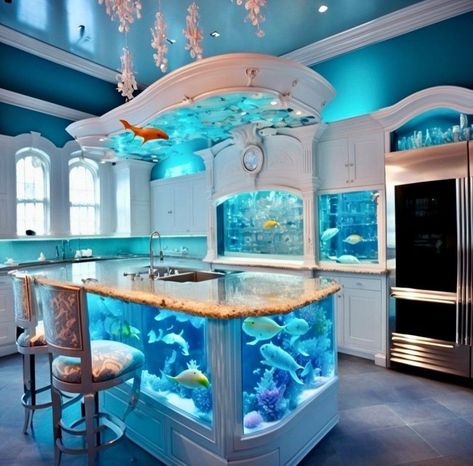 Ocean Themed Kitchen, Luxury House Interior Design, Regal Design, Dream House Rooms, Dream Room Inspiration, Dream House Interior, Design Your Dream House, Cute Room Decor, Dream Rooms