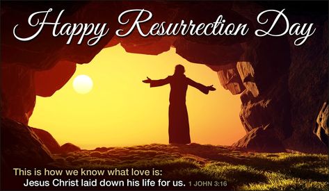 Send this FREE Happy Resurrection Day eCard to a friend or family member!  Send free Easter ecards to your friends and family quickly and easily on CrossCards.com. Share an animated Easter eCard or a cute and funny ecard with your family and friends, it’s easy!  Find that perfect Easter card, add a personalized message, then press send!  That's all it takes to brighten the day of a friend with a FREE eCard!  CrossCards.com – Free Christian inspired online greeting cards. Happy Resurrection Day, Easter Sunday Images, Happy Resurrection Sunday, Happy Resurrection, Sunday Images, Resurrection Day, Jesus Is Alive, Resurrection Sunday, Crucifixion Of Jesus