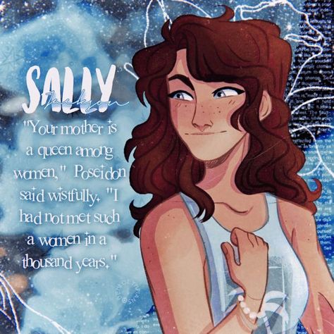 Sally Jackson Fanart, Sally Jackson, Pjo Fanart, Percy Jackson Annabeth Chase, Percy Jackson Comics, Percy Jackson Ships, Percy And Annabeth, Percy Jackson Fan Art, Percy Jackson Characters