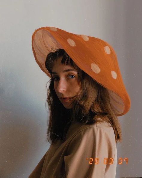 August Ro, Mushroom Hat, Face Drawing Reference, Photographie Portrait Inspiration, It's My Birthday, Body Reference Poses, Human Poses Reference, Foto Poses, Aesthetic People