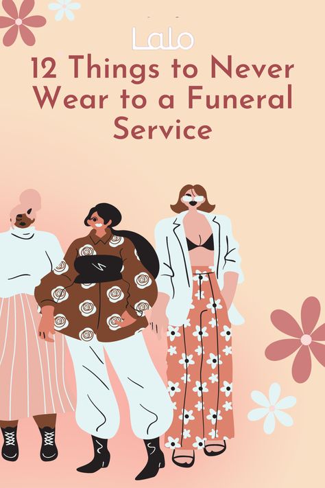 If you’ve never been to a funeral or you haven’t been to many, you might be unsure what to say or what to wear. It’s important to dress appropriately out of respect for the life that you are there to remember. Knowing what to avoid wearing to a funeral can be helpful. Here are 12 things you can cross off your list of potential outfit ideas. What To Wear To A Rosary Service, What To Wear To A Celebration Of Life, Memorial Outfit Celebration Of Life, Celebration Of Life Outfit, Celebration Of Life Outfit Women, Cookout Outfit, Memorial Outfits, Boho Winter Outfits, What Not To Wear