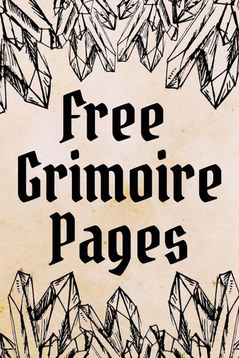 Witches Grimoire Ideas, Printable Book Of Shadows Pages Free, Tarot Grimoire Page, Printable Witchcraft Pages, Bos Ideas Book Of Shadows, Free Grimoire Pages, Book Of Shadows Pages Ideas Free Printable, Grimoire Printables Free, Grimour Book