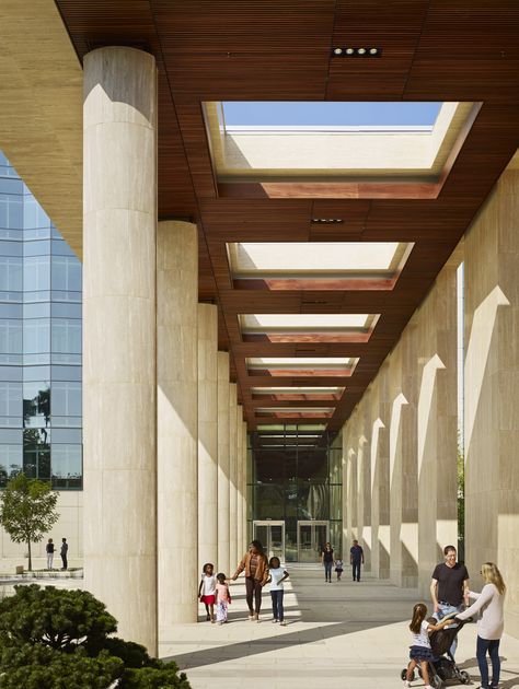 Judicial Council of California, Superior Court of California, County of Santa Clara, Family Justice Center Courthouse Courthouse Architecture, Courthouse Interior, Court Architecture, Hall Of Justice, Seismic Design, City Hall Architecture, Church Design Architecture, Membrane Structure, People Design