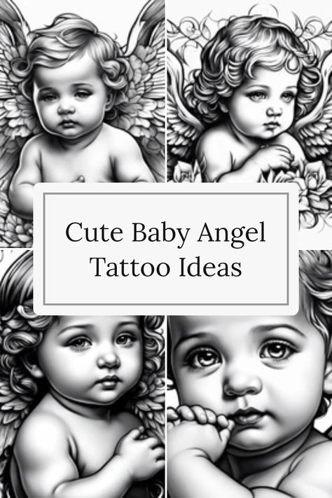 Looking for charming tattoo ideas that capture youth and innocence? Check out our collection featuring small baby angel tattoos that embody freshness, playfulness, and new beginnings. Perfect for those aged 18-30, these timeless designs are an ideal way to express your youthful spirit and creativity! Find more inspiration and let your imagination soar as you explore the world of young tattoos focused on representing love, purity, and vitality. Start creating your next favorite tattoo now! Rare Tattoo Ideas, Angel Drawing Sketches, Angel Tattoo Ideas, Charming Tattoo, Baby Angel Tattoo, Rare Tattoos, Charm Tattoo, Dragon Bird, Dream Catcher Tattoo Design