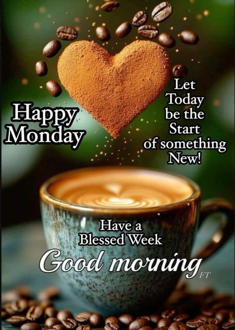 Coffee Monday Quotes, Monday Good Morning Wishes, Monday Halloween, Monday Morning Greetings, Monday Morning Coffee, Happy Monday Images, Good Morning Animals, Coffee Quotes Morning, Happy Monday Morning