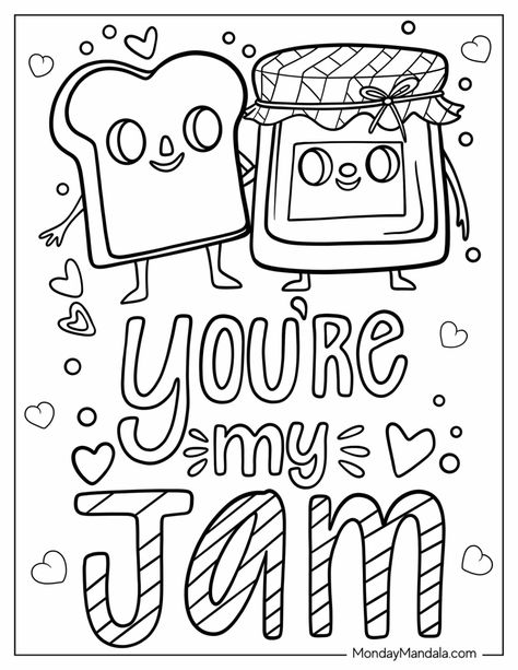 32 Valentine's Day Coloring Pages (Free PDF Printables) Coloring Sheet Printable, Funny Coloring Pages For Kids, Sticker Coloring Pages, Love Coloring Pages For Boyfriend, Inappropriate Coloring Pages Free Printable, Simple Adult Coloring Pages, Feelings Coloring Pages, Friendship Coloring Pages, Couples Coloring Pages