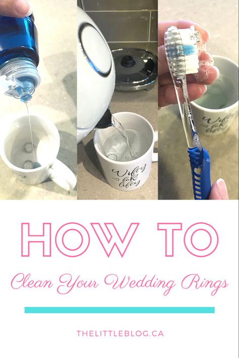 How To Clean Your Ring At Home, Cleaning Wedding Ring At Home, At Home Ring Cleaner, How To Clean Your Wedding Ring At Home, Clean Diamond Ring Diy, How To Clean Wedding Ring At Home, How To Clean Rings At Home, Clean Rings At Home, Clean Wedding Ring