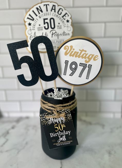 50th Birthday Party Centerpieces, 50th Birthday Table Decorations, 60th Birthday Centerpieces, Festa Rock Roll, 50th Birthday Party Ideas For Men, 50th Birthday Centerpieces, 70th Birthday Decorations, 50th Birthday Party Decorations, Birthday Table Decorations