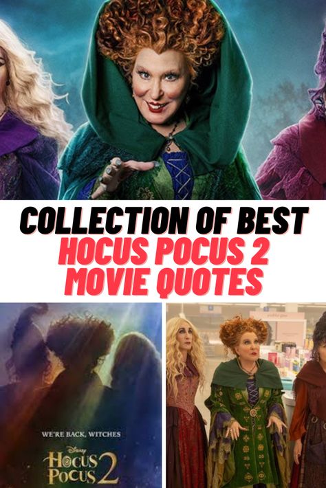 Hocus Pocus 2 Quotes #DisneyPlus #Disney #HocusPocus2 #HocusPocus #MovieQuotes #Quotes Hocus Pocus Quotes, Spooky Disney, Blonde Movie, Kathy Najimy, The Sanderson Sisters, Hocus Pocus 2, Beloved Book, Middle Child, Sanderson Sisters