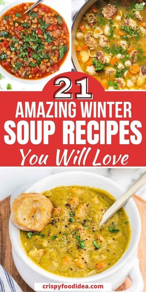 Best Winter Soup Recipes, Easy Winter Soup Recipes, Easy Winter Soups, Best Winter Soups, Winter Soup Recipes, Creamy Broccoli Cheddar Soup, Easy Winter Recipes, Soup Creamy, Hearty Soup Recipes