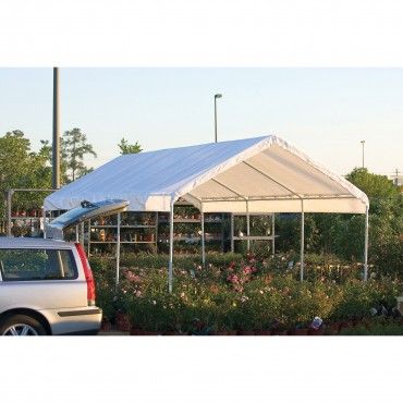 Great for craft fairs, camping and special events Tarp Canopy Diy, Carport Tent, Canopy Diy, Carport Canopy, Canopy Architecture, Backyard Canopy, Crib Canopy, Wedding Canopy, Replacement Canopy