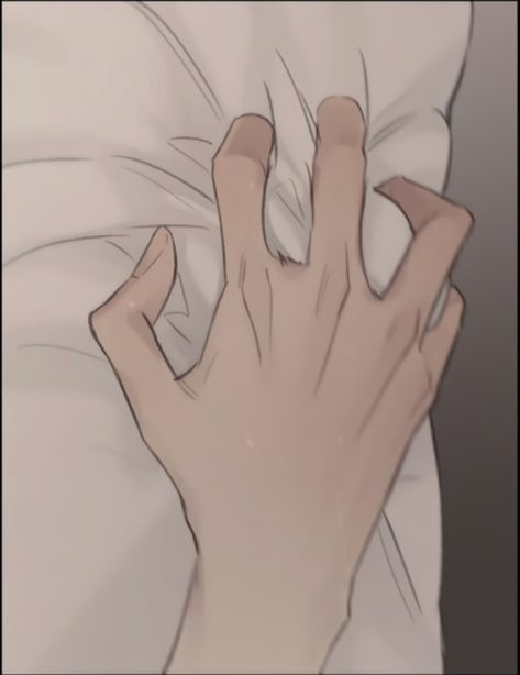 Hands Grabbing Bed Sheets, Hands Gripping Sheets, Royal Servant, Anime Hands, Hand Drawing Reference, Hand Reference, Cute Anime Wallpaper, Hand Art, Drawing Poses