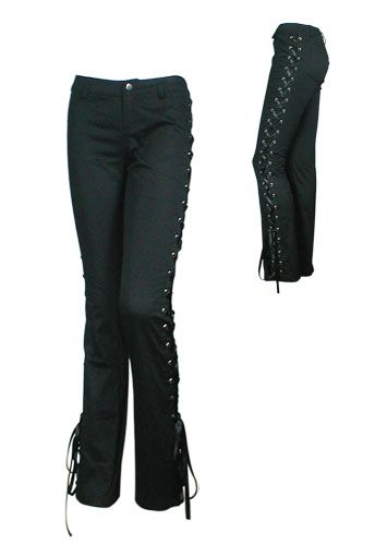 Festival pants Medieval Pants, Asian Things, Lace Up Pants, Corset Pants, Punk Pants, Extreme Fashion, Festival Pants, A Punk, Plus Size Corset