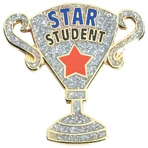 Glitter Star Student Award Pin-Trophy Best Student Award, Exam Wishes Good Luck, Free Printable Certificate Templates, Classroom Awards, Star Student, Certificate Of Achievement Template, Kids Awards, Star Of The Week, Teachers Day Card