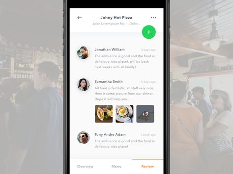 #Exploration | Restaurant Review by Dwinawan Doctor Profile, Mobile Design Inspiration, Ios Ui, App Interface, Mobile App Ui, Web Graphic Design, Mobile Design, Theme Design, Restaurant Review