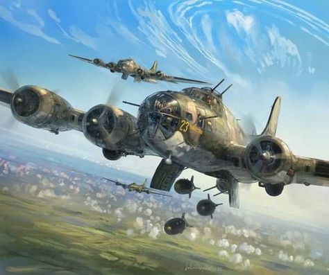 Wwii Plane Art, Ww2 Fighter Planes, Memphis Belle, Wwii Fighter Planes, Aviation Posters, 17 August, Flying Fortress, Wwii Fighters, Lighthouse Pictures