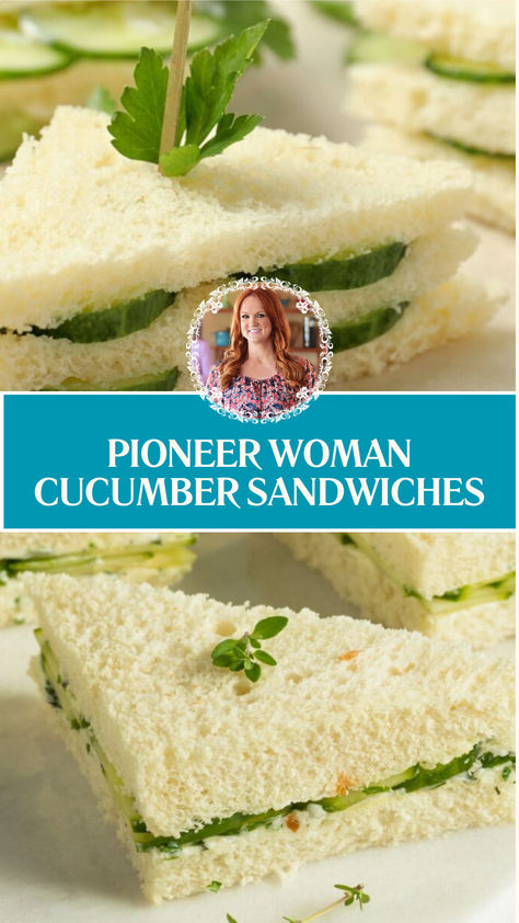 Pioneer Woman Cucumber Sandwiches Pioneer Woman Cucumber Sandwiches, Spring Tea Sandwiches, Pioneer Woman Garden Spread Finger Sandwiches, Cucumber Sandwiches Hawaiian Rolls, Martha Stewart Tea Sandwiches, Ice Box Sandwiches Pioneer Woman, Cucumber Sandwiches No Bread, Cumber Sandwich Recipes Tea Parties, Cucumber And Watercress Sandwiches