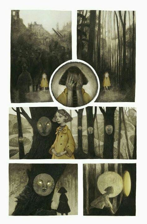 Graphic Novel Layout, Bd Art, Comic Layout, Graphic Novel Art, Bd Comics, Art And Illustration, Comic Illustration, Fantastic Art, Design Layout