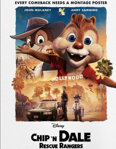 Chip Y Chop, Chip N Dale Rescue Rangers, Chip And Dale Rescue Rangers, Kiki Layne, Dennis Haysbert, J K Simmons, 2022 Movies, Hotel Transylvania 2, Vespa Retro