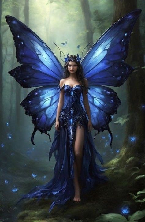 Brunette Fairy, Wedding Hairstyles Long Hair, Forest Fairy Aesthetic, Wedding Hairstyles Long, Hair Styles Cute, Angel Sculpture Art, Mystical Butterfly, Hairstyles Long Hair, Fairy Images