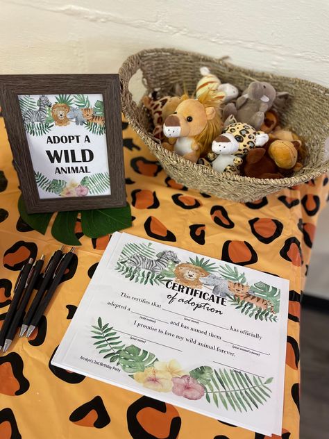 Birthdays In January Party Ideas, Safari Birthday Party 1st, Wild Wild One Birthday Party, Wild Animal Party Favors, Jungle Book 1st Birthday Party, Lion King Party Favors Diy, Born 2 Be Wild Birthday Party Food, Two Wild Birthday Activities, Safari Themed Party Games