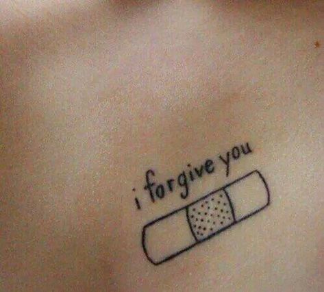 Tattoo idea / Tattoo photo / Minimal tattoo / Cute tattoo / Anime tattoo / 🤍🧝🏻‍♀️ Forgiveness Tattoo, Photo Minimal, Tattoo Cute, Tattoo Anime, Idea Tattoo, Cute Tattoo, Aesthetic Memes, I Forgive You, Anime Tattoo